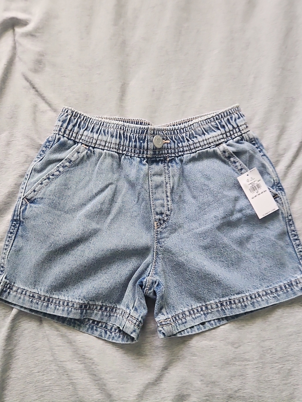 Old Navy Light Blue Denim Kids Shorts